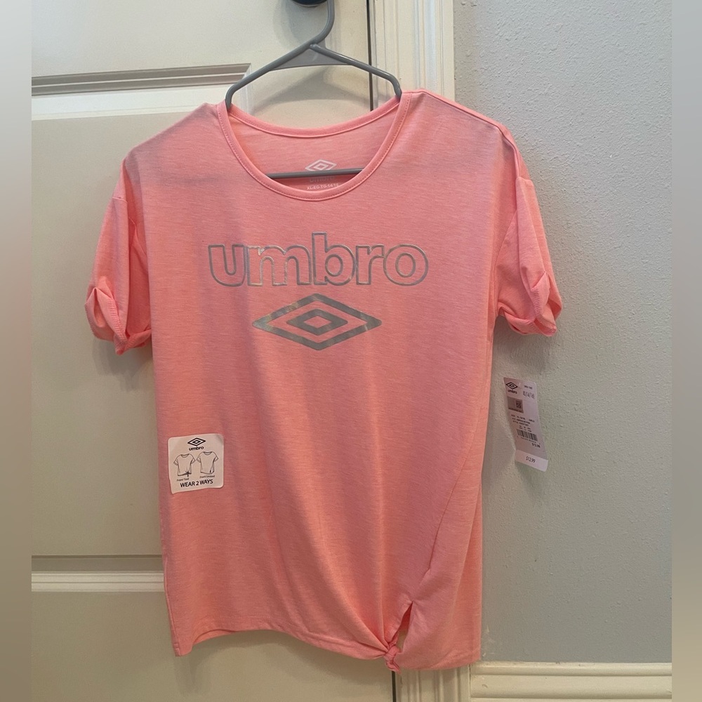 girls Umbro t-shirts